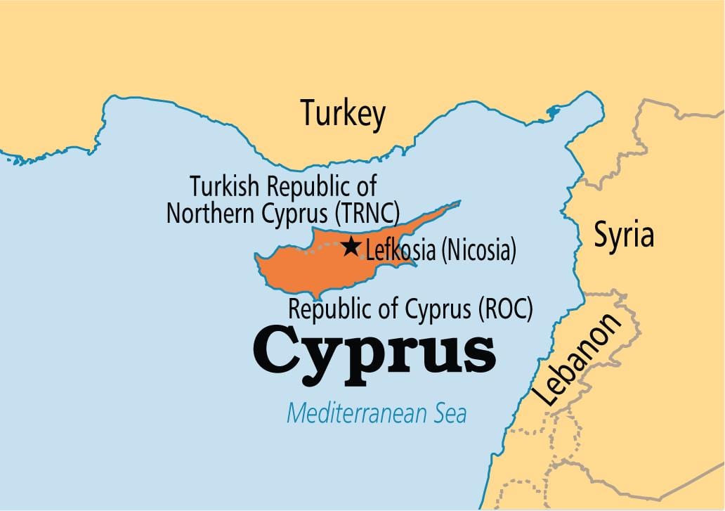 republik Cyprus peta