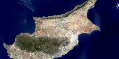 Cyprus peta satelit